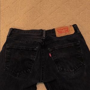 Levi’s 501 black jeans low rise vintage trendy